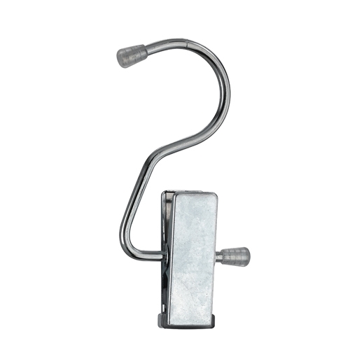 Gancio "2" con pinza - Zincato