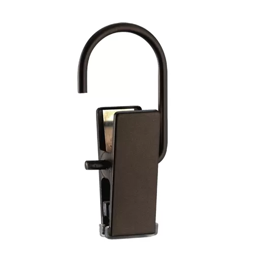 Gancio "C" con pinza - Ruggine