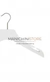 Gruccia legno Bambino con taglio a spallina 30 cm - bianco
