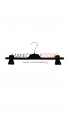 Clip hanger 36 cm - Black velvet