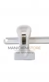 Gruccia plastica bianca - pinza 45 cm