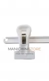 Gruccia plastica bianca - pinza 30 cm