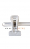 Plastic clip hanger 36 cm - white