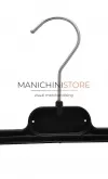 Gruccia appendiabito pinza 36 cm. Plastica Nera