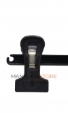 Clip hanger 40 cm. Black plastic