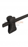 Clip hanger 36 cm - Black velvet