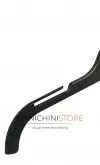 Gruccia capospalla in plastica con alette 42 cm - nero