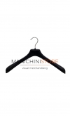 Plastic coat hanger 42 x 5 cm - Black