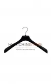 Gruccia plastica capospalla 42 x 5 cm - Plastica Nera