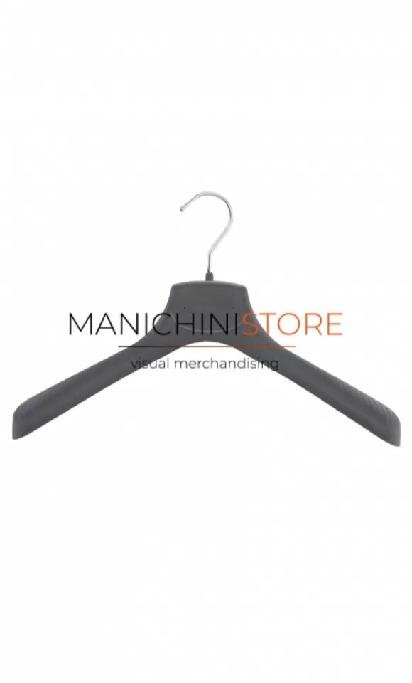 Gruccia capospalla 45 x 4,5 cm - Velluto grigio