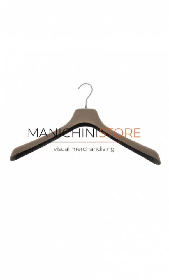 Gruccia capospalla 42 x 3,3 cm - Velluto tortora