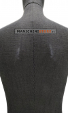 Manichino uomo braccia legno Antracite
