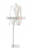 Busto torso donna con braccia