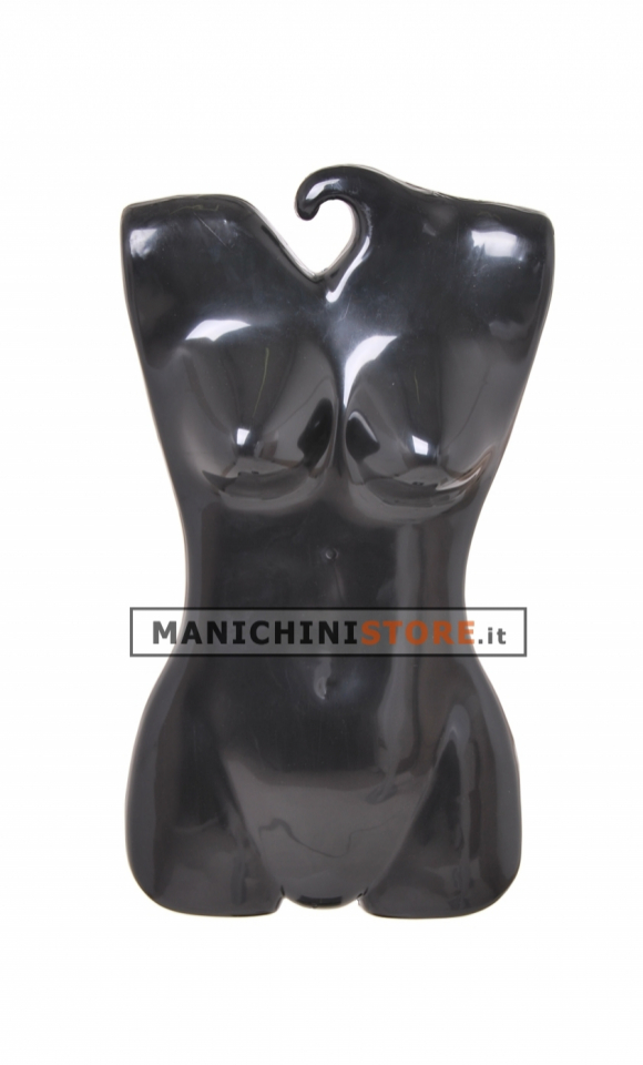Busto donna porta costumi sagoma nero