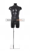 Busto manichino uomo nero NEW