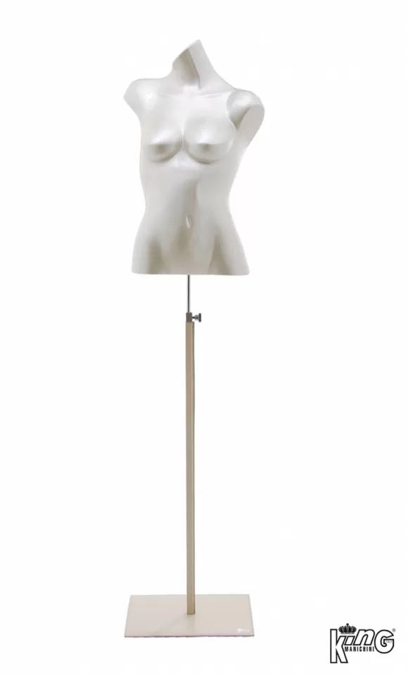 Busto donna Lipstick Essenziale Ivory Metalpearl