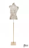 Busto donna Lipstick essenziale Resina Gold Elements