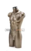 Busto manichino uomo "linea Pamela" marrone chiaro