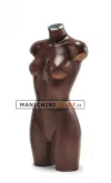 Busto manichino donna "linea Pamela" cuoio