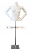 Busto culturista donna con braccia 3C