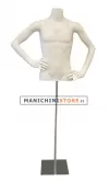 Busto manichino uomo Esprit con base cromata