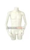 Busto manichino uomo con braccia snodabili N2