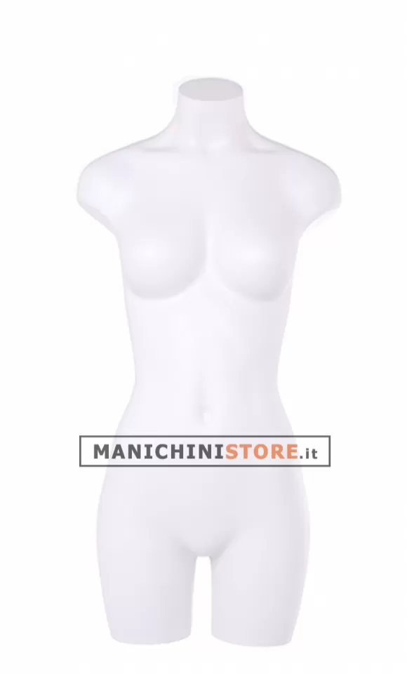 Busto manichino donna bianco NEW senza base