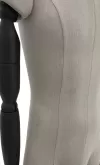 Busto uomo in lino con braccia legno e mezza gamba - ex noleggio
