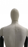 Busto uomo in lino con braccia legno e mezza gamba - ex noleggio