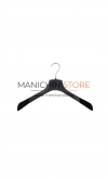 Coat hanger 38 x 4.5 cm - velvet shoulder