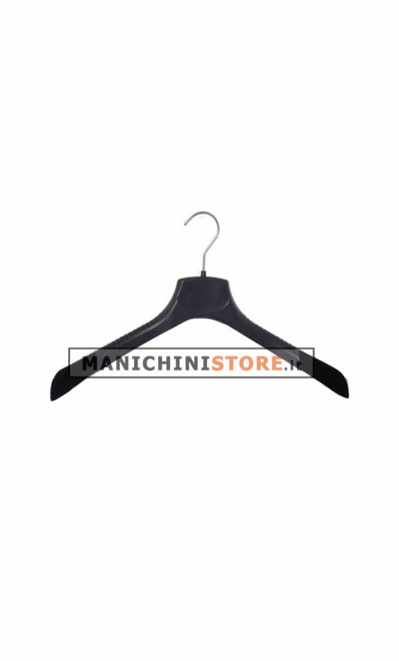 Coat hanger 40 x 4.5 cm - velvet shoulder