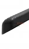 Gruccia plastica capospalla 45 x 4,5 cm - Plastica Nera
