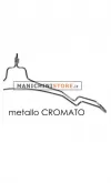 Gruccia metallo capospalla 40,5 cm - metallo cromato