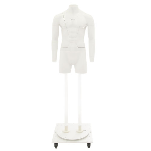 Manichino uomo professionale per foto e-commerce Ghost-M32