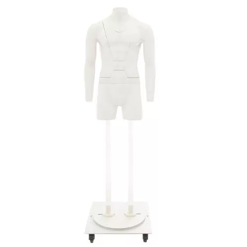 Manichino uomo professionale per foto e-commerce Ghost-M32 TG. 52