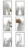 Manichino uomo professionale per foto e-commerce Ghost-M52-32 TG. 46