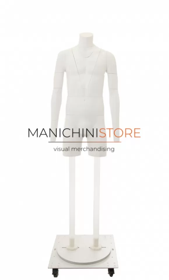 Manichino uomo professionale per foto e-commerce Ghost-M52-32 TG. 46