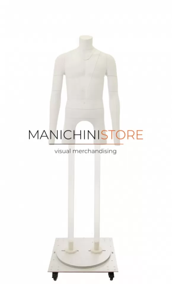 Busto uomo professionale per foto e-commerce Ghost-M56-20 TG. 46