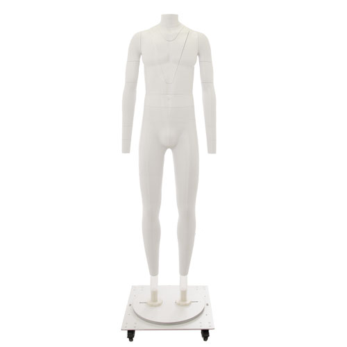 Noleggio manichino uomo professionale per foto e-commerce Ghost-M81 TG. 48 slim