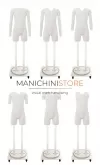Manichino uomo professionale per foto e-commerce Ghost-M92 TG. 48