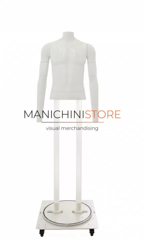 Busto uomo professionale per foto e-commerce Ghost-M93 TG. 48