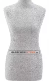 Maglina donna in lam&eacute; ARGENTO
