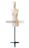 Busto donna vintage con testa