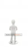 Manichino bambino 1 anno bianco opaco