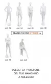 Noleggio 1 manichino donna Linea Chance