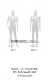 Noleggio 1 manichino uomo ECOPLASTIC