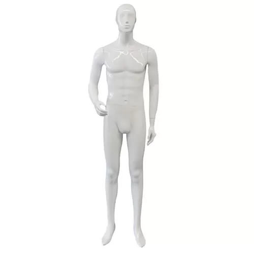 Manichino uomo Chance - M 500 Bianco Lucido