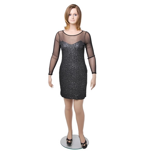Manichino donna taglia comoda TG.46-48 Bionda