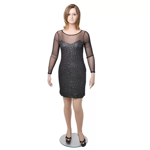 Manichino donna taglia comoda TG.46-48 Bionda