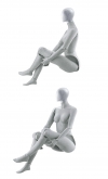 Rental of 1 jointed mannequin silver
